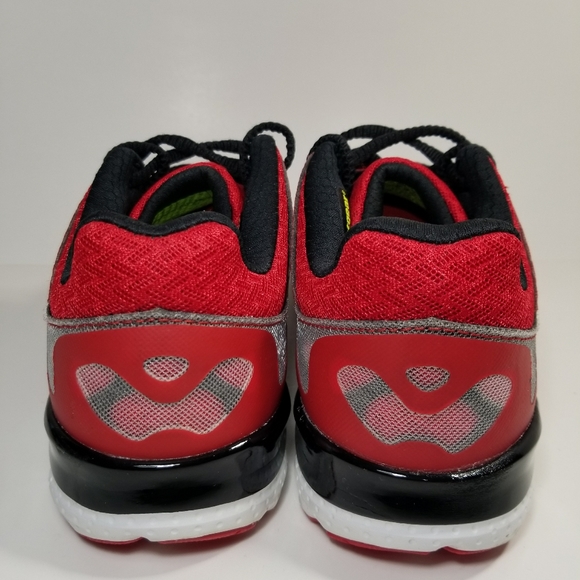 Under Armour Men's Micro G Monza Running Training Shoes Red White 1249942 Size 8 - Picture 4 of 7